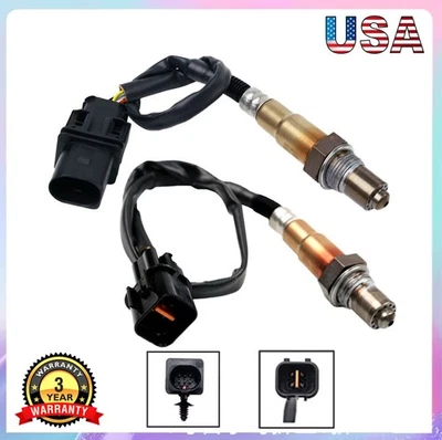 2x Up+Down Oxygen O2 Sensor For 2014-2016 Hyundai Elantra 2019 Kia Forte 2.0L L4 - Изображение 1 из 4