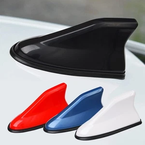 Universal Shark Fin Car Roof Antenna Radio AM FM Antena Cover Decor Accessories - Bild 1 von 17