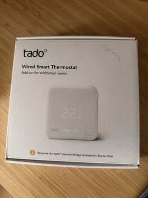 Tado Smart Wired Thermostat - Brand New  - Image 1 of 3