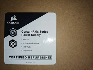Corsair RM1000x 1000W 80 Plus Gold - Afbeelding 1 van 4