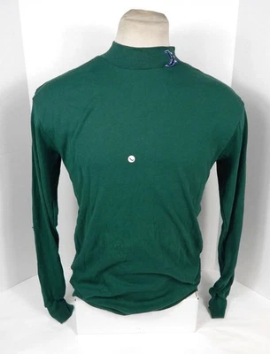2000s Mens Tampa Bay Rays Authentic Team Issued Green Turtleneck Majestic L +Tag - Image 1 of 4