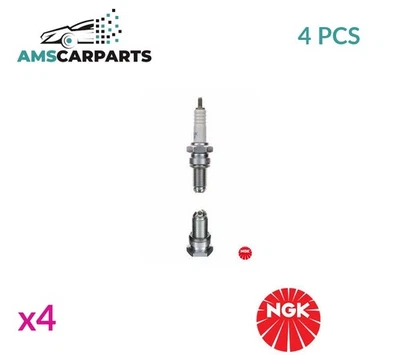 ENGINE SPARK PLUG SET PLUGS 6193 NGK 4PCS NEW OE REPLACEMENT - Image 1 of 4