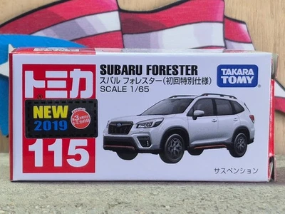 TOMICA #115 SUBARU FORESTER [LIMITADO] ESCALA 1/65 [WYL] ¡¡STOCK EN ESTADOS UNIDOS!!! Foto 1 de 3