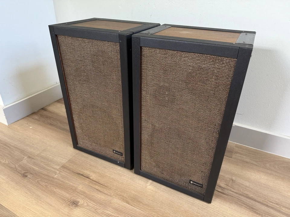 🍊Altavoces de piso Criterion 77 vintage años 70 | Modelo 99-02321WX 20" x 15" ¡FUNCIONA! Foto 1 de 4