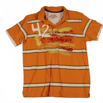 Y2K Arizona Jean Company youth boys orange polo tee - Image 1 of 4