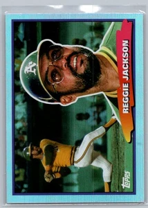 2022 Topps Archives #88BF-38 Reggie Jackson 1988 Topps Big Foil - Bild 1 von 2