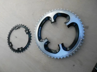 Platos Shimano Dura Ace 9000 11 velocidades 50/34t Foto 1 de 4