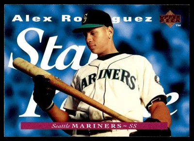 1995 Upper Deck Alex Rodriguez Seattle Mariners #215 - Image 1 of 2