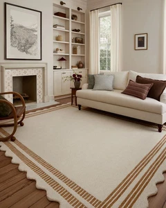 Scottie Hand-Tufted Wool Area Rug | Designer Rug | Modern Rug - Picture 1 of 5