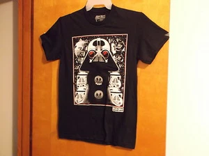 NEW MEN'S  "FIFTH SUN"  BLACK  " ANGRY BIRD-STAR WARS   T' SHIRT....SZ..SMALL - Picture 1 of 2