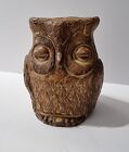 Antique Terracotta Owl  Figurine  16x 14x12 cm