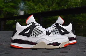 Nike Air Jordan 4 Retro PS 'Pale Citron' 2019 BQ7669-116 juvenil talla 2 años - Imagen 1 de 10