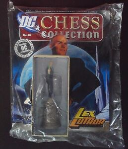 DC CHESS COLLECTION #38 LEX LUTHOR (Black King) - New Bagged