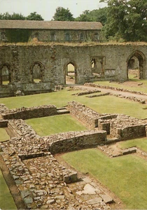 POSTCARD - WHALLEY ABBEY, BLACKBURN, LANCASHIRE - UN-POSTED 1970s - Picture 1 of 1