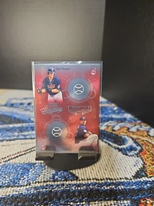 2002 Playoff Absolute Memorabilia - Team Tandems #TT-10 Jim Thome, C.C. Sabathia - Picture 1 of 2