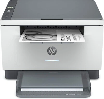 HP LaserJet | Wireless | M234dwe Monochrome All-In-One Printer | White/Gray NEW! - Image 1 of 4