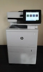 HP Color LaserJet Managed Flow MFP E57540c LAN Duplex Fax 21TSD S. +Unterschrank - Bild 1 von 6