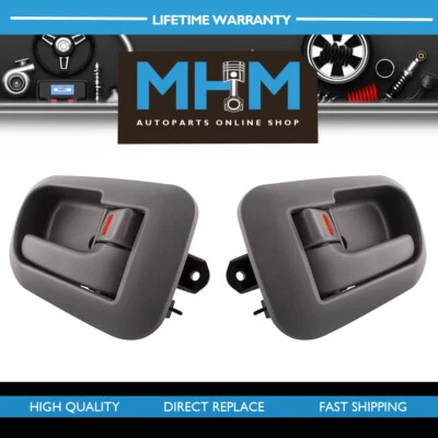 2xINTERIOR DOOR HANDLE FOR 98-03 TOYOTA SIENNA FRONT LEFT DRIVER PASSENGER SIDE - Image 1 of 4