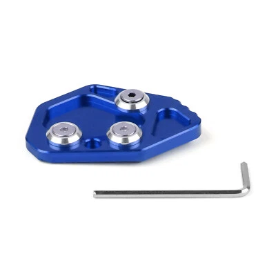 Almohadilla de placa de soporte lateral para BMW K1200S/R 2005-2008 K1400S/R 2009-2014 Bl Foto 1 de 3