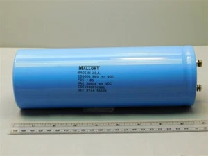 Mallory CGS104U050X8L 100,000uF 50V 85C -10+75% Large Can Electrolytic Capacitor - Picture 1 of 1