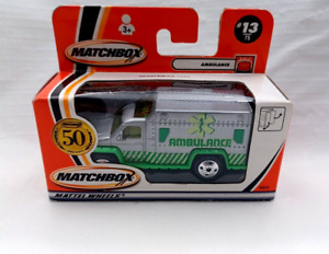 Matchbox 2002 Ambulance Silver Die Cast