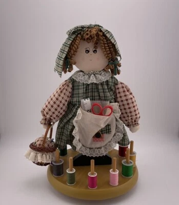 De colección Spinning Sally Centro de Costura Almacenamiento Organizar Pin Cojín Juego de Accesorios Foto 1 de 4