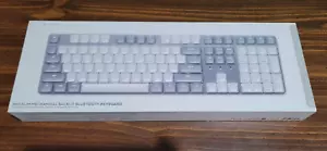Ends 6/16 11AM PST! SM3 Slim Mechanical Backlit Bluetooth Keyboard, Gray - Picture 1 of 3