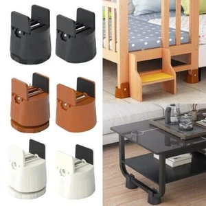 Table Feet Bed Cushion Chair Risers Feet Leg Lift Furniture Raisers Non-slip Pad - Picture 1 of 20
