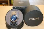 Citizen Titanium E111-S078369 Men's Wrist Watch *Pre-Owned* Free Shipping
