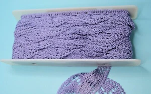 vtg 10 Yds Wright's Blue 1.875" Sewing Trim 1831832927A - Picture 1 of 2