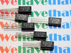 2SC2235 / TRANSISTOR / TO92 EXTENDED / 6 PIECES (QZTY) - Picture 1 of 2