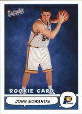 2004-05 Topps Bazooka #184 John Edwards Rookie Basketball Card