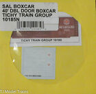 Tichy Train Group N #10185N SAL Steel Boxcar- Silver Star Logo (Decal)