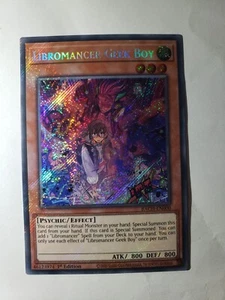 Libromancer Geek Boy - BACH-EN000 - Near Mint NM - Secret Rare - 1st Edition - Picture 1 of 2