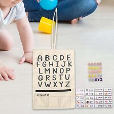 Montessori Toy Spelling Game Travel Toys for Kindergarten Preschool Children