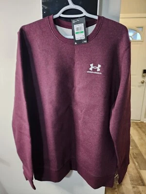 ¡Nuevo! Under Armour Essential Fleece Crew/sudadera talla grande Foto 1 de 3