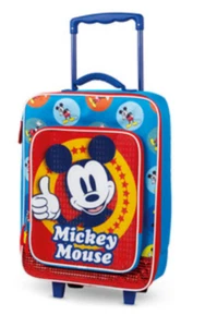 DISNEY authentic original Luggage MICKEY MOUSE Rolling SUITCASE NEW 90 years - Picture 1 of 7