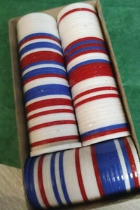 Set of 100 1.5 Inch Plastic poker chips - Picture 1 of 8