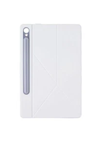 Samsung Smart Book Cover for Galaxy Tab S9/S9 5G/S9 FE/S9 FE 5G - White - Picture 1 of 5