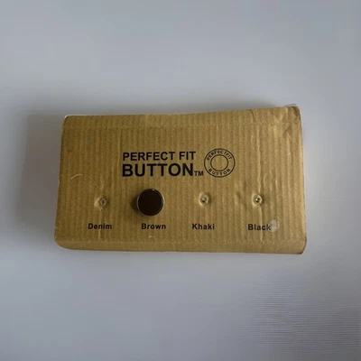 1 Perfect Fit Button Waistline Extender Jeans Jacket Button - Image 1 of 4