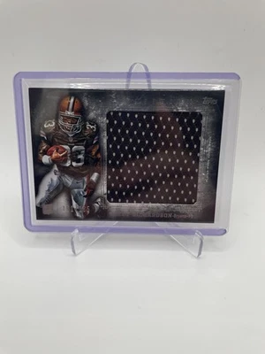 2012 Topps Inception Rookie Jumbo Relic #JR-TR Trent Richardson RC MEM /165 SP - Image 1 of 2