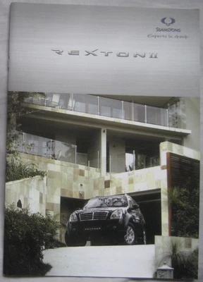 October 2006 Ssangyong Rexton II Brochure - Image 1 of 3