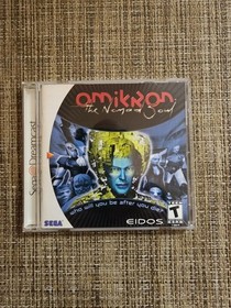 Omikron: The Nomad Soul (Sega Dreamcast, 2000) CIB Manual/GAme/Reg Card Ex Cond