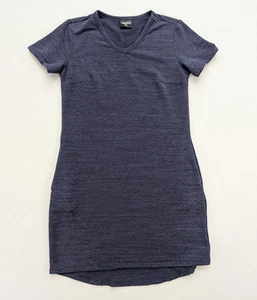 32 Degrees Cool Women's Dress Size S Blue Stretch Knit Pockets Athleisure - Picture 1 of 15