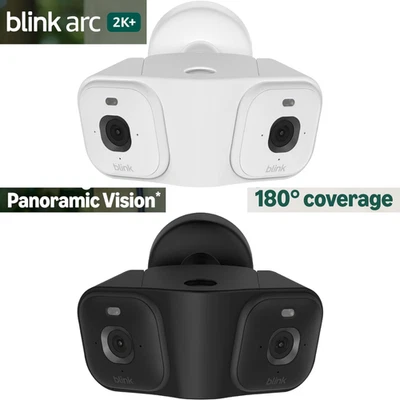 New 2025 Blink Arc 2K+ Plug-in 180° Panoramic Vision w/ 2 x Mini 2K+ Cameras - Image 1 of 2