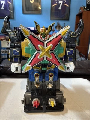Hurricane Command Power Rangers 2003 Bandai Megazord Ninja Storm “works” (read) - Image 1 of 4