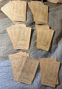 Strat-O-Matic Baseball 1963 ORIGINAL SIX TEAM SET w/Retail Box Bonus VG Cond - Picture 1 of 10