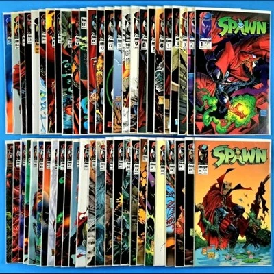 Spawn #1-50 Image (1992) #1 Rare Error McFarlane Complete Full Run Lot Of (50)🔥 - Image 1 of 4