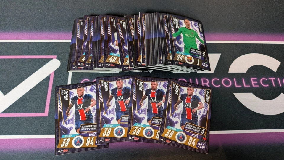 Topps Match Attax 2020/21 Ultra Rare Power Play Bundle X75 Cards!!! Exclusive... - Image 1 of 1