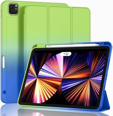 New iPad Pro 11 Inch Case 2022/2021 with Pencil Holder, Smart Case - Image 1 of 4